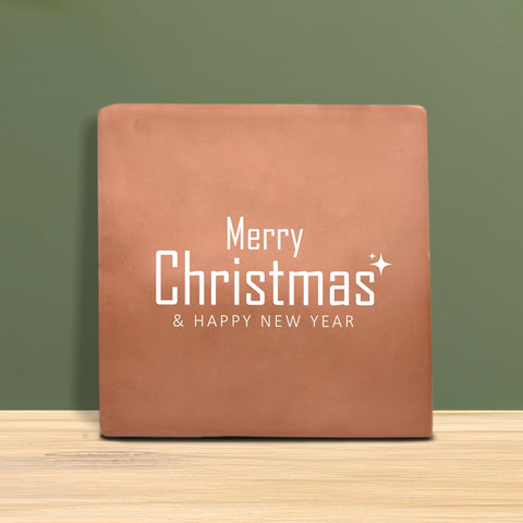 Tegeltje met Tekst - Merry Christmas.